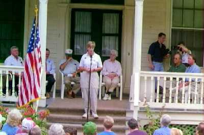 speaking about saving open space
